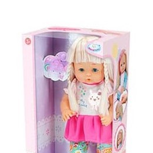 عروسک دخترانه با پیراهن وارم بیبی Warm Baby مدل RT05080-5-اسباب بازی